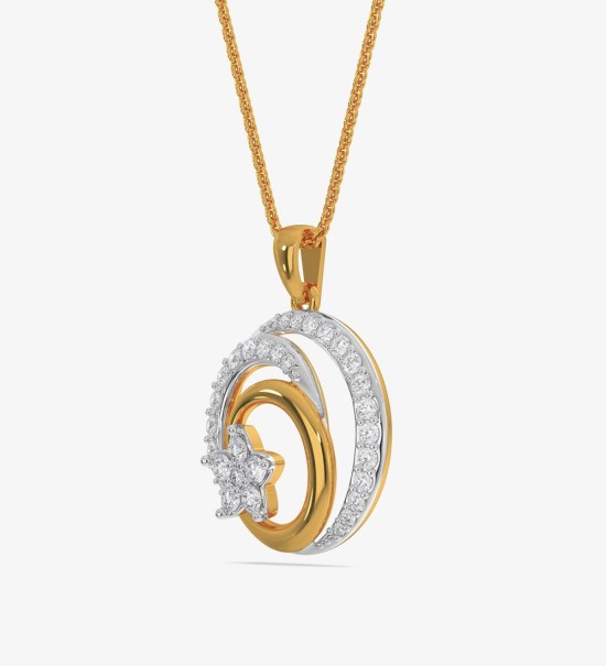 Finest Gold Yellow & Rhodium White Diamond