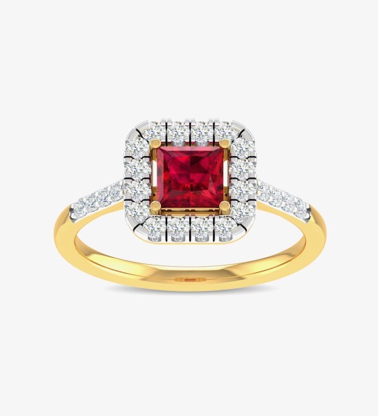 Featured New Bahaar Yellow Gold Ring