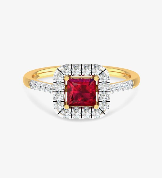 Featured New Bahaar Yellow Gold Ring