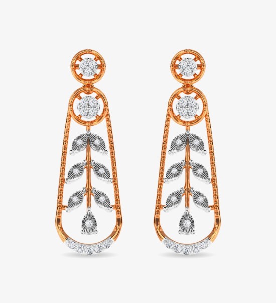 Traci Diamond Necklace Set Rose Gold