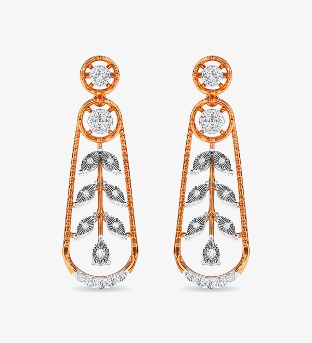 Traci Diamond Necklace Set Rose Gold